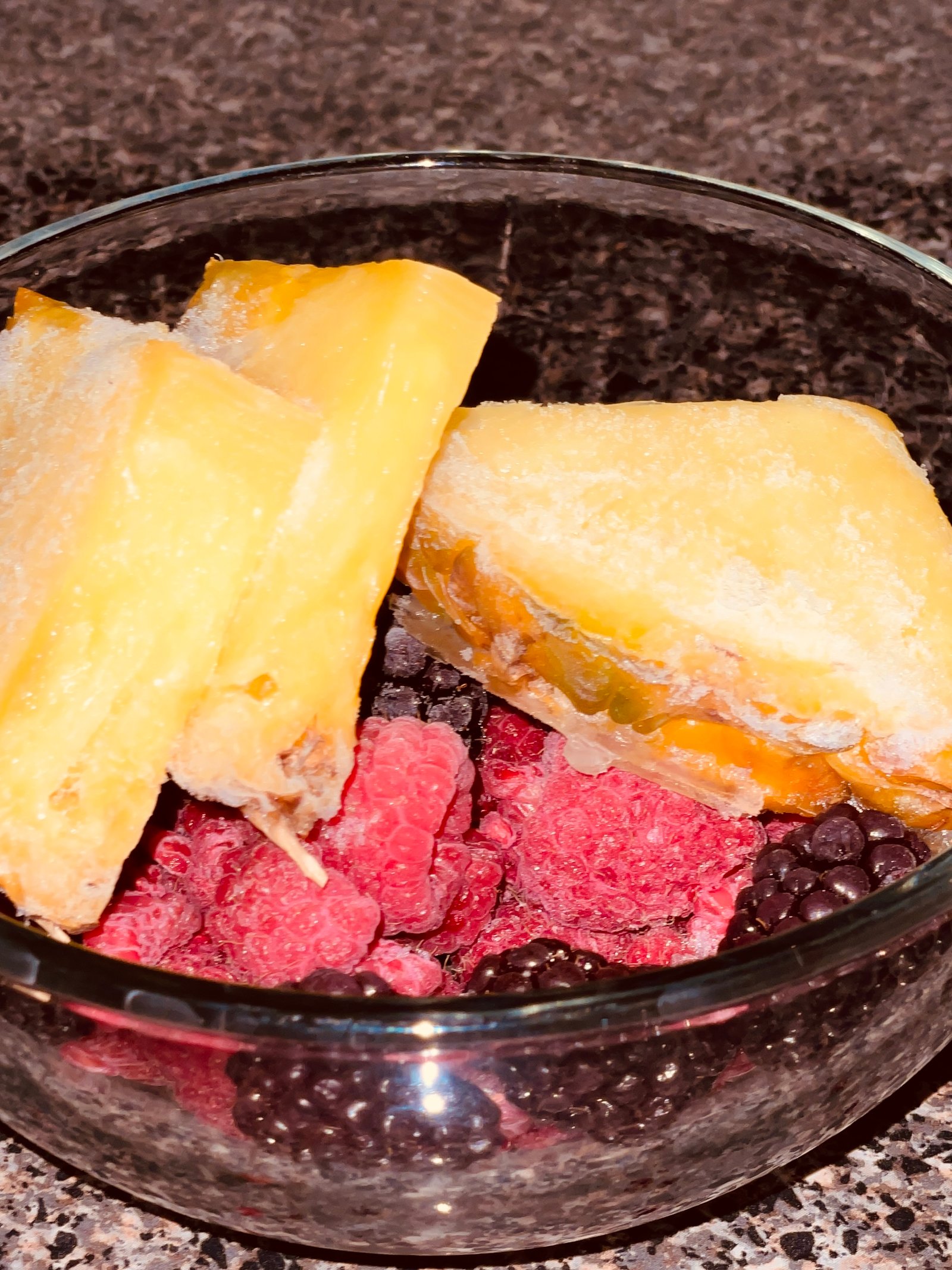 FROZEN FRUIT VS ICE CHIPS
